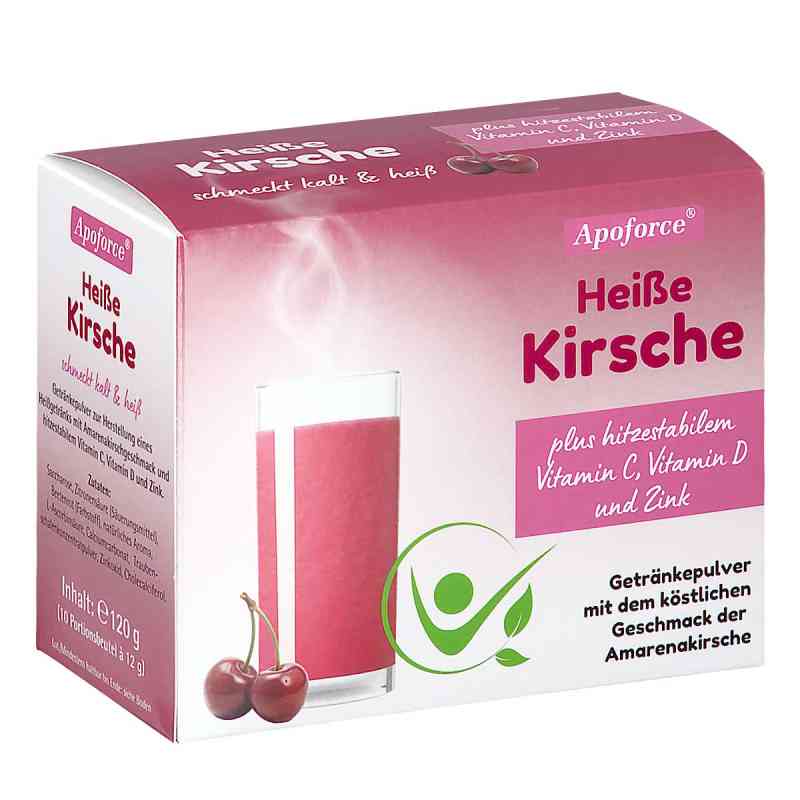 Apoforce Heiße Kirsche Sachets 10 stk von ECA-MEDICAL HANDELSGMBH PZN 08202621