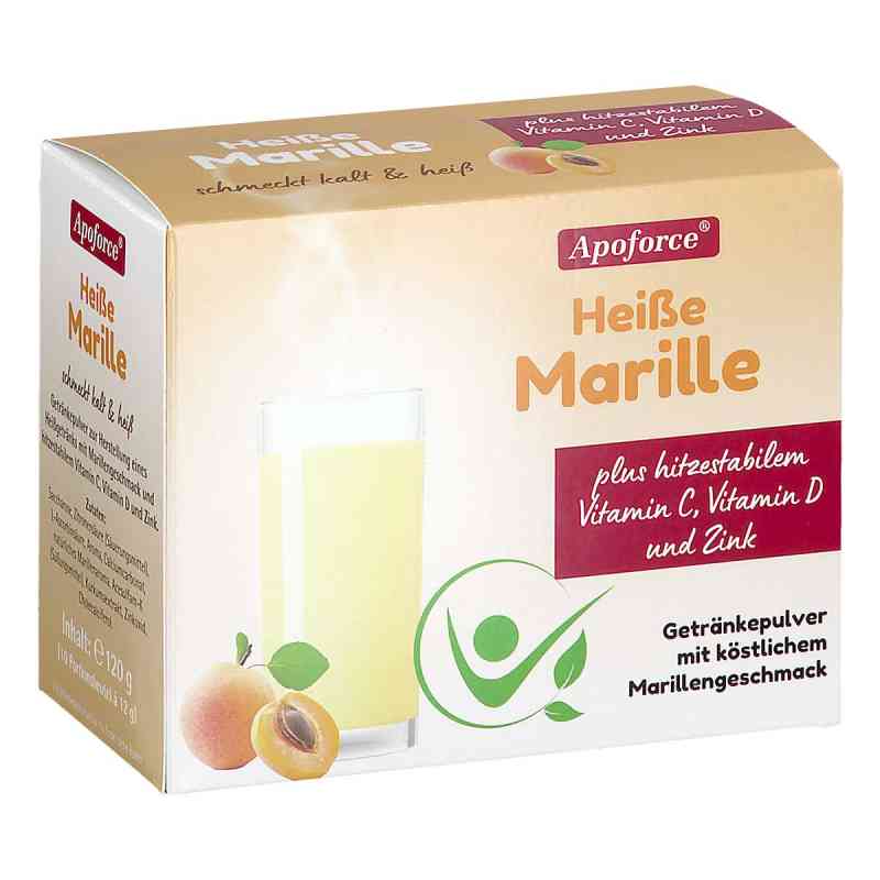 Apoforce Heiße Marille Sachets 10 stk von ECA-MEDICAL HANDELSGMBH PZN 08202619
