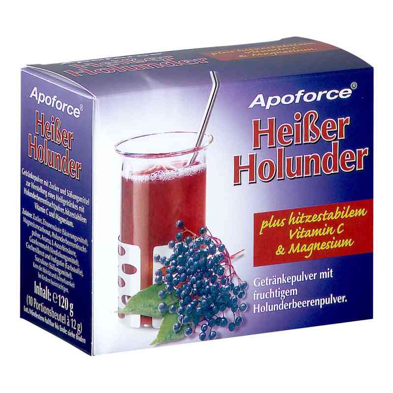Apoforce Heißer Holunder Sachets 10 stk von ECA-MEDICAL HANDELSGMBH PZN 08200845