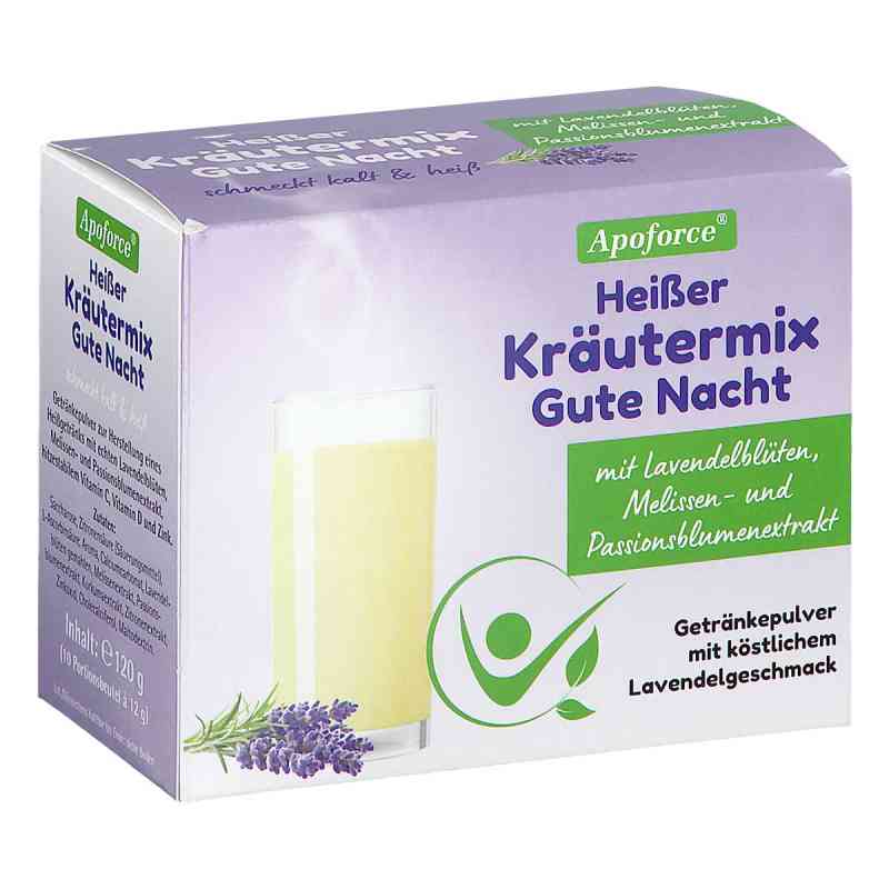 Apoforce Heißer Kräutermix Gute Nacht 10 stk von ECA-MEDICAL HANDELSGMBH PZN 08202620