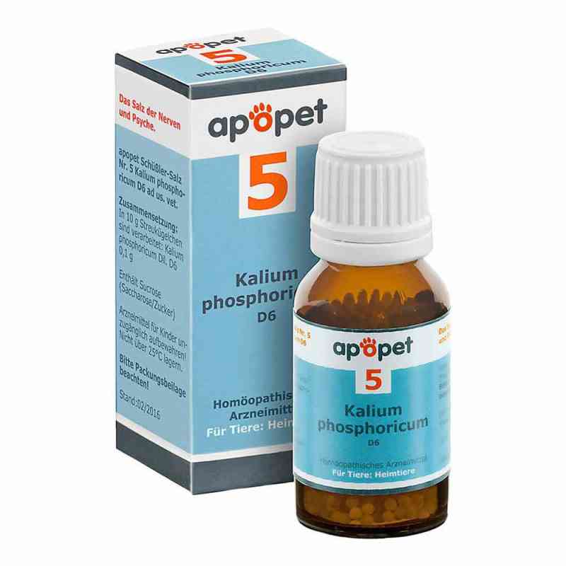 Apopet Schüssler-salz Nummer 5 Kalium phosphoricum D6 veterinär 12 g von Orthim GmbH & Co. KG PZN 11685627