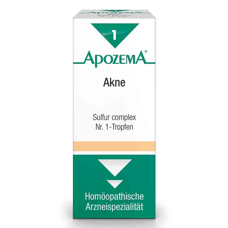 Apozema Akne Sulfur complex Nummer 1 Tropfen 50 ml von APOMEDICA PHARMAZEUTISCHE PRODUKTE GMBH PZN 08200810