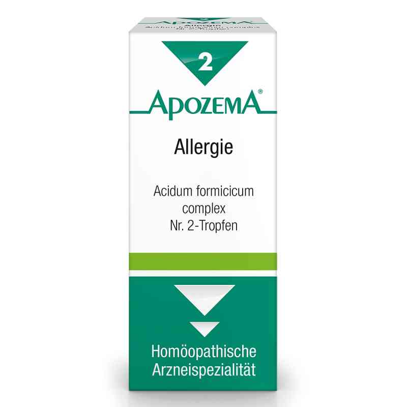 Apozema Allergie Acidum formicicum complex Nummer 2 Tropfen 50 ml von APOMEDICA PHARMAZEUTISCHE PRODUKTE GMBH PZN 08200813