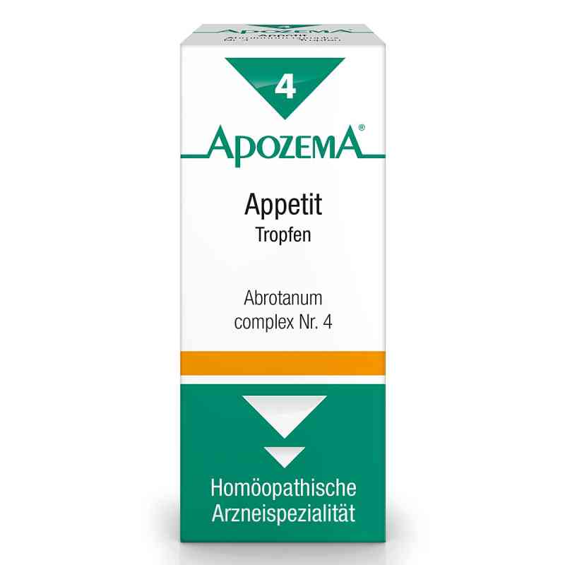 Apozema Appetit Abrotanum complex Nummer 4 Tropfen 50 ml von APOMEDICA PHARMAZEUTISCHE PRODUKTE GMBH PZN 08200821