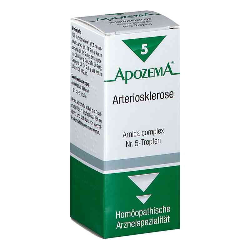Apozema Arteriosklerose Arnica complex Nummer 5 Tropfen 50 ml von APOMEDICA PHARMAZEUTISCHE PRODUK PZN 08200945