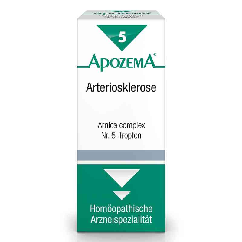 Apozema Arteriosklerose Arnica complex Nummer 5 Tropfen 50 ml von APOMEDICA PHARMAZEUTISCHE PRODUKTE GMBH PZN 08200945