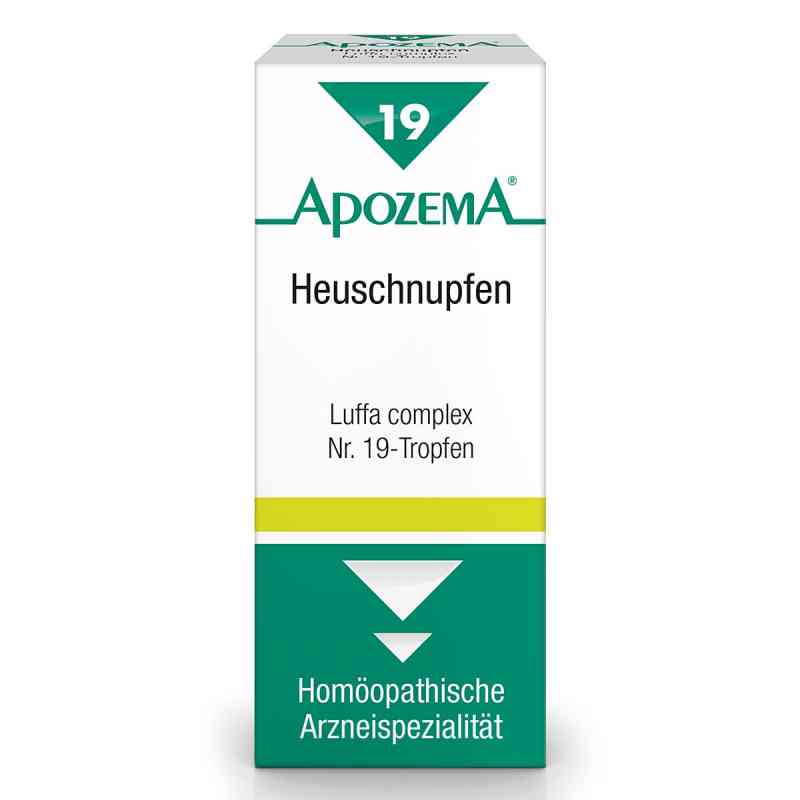 Apozema Heuschnupfen Luffa complex Nr.19 Tropfen 50 ml von APOMEDICA PHARMAZEUTISCHE PRODUKTE GMBH PZN 08200809