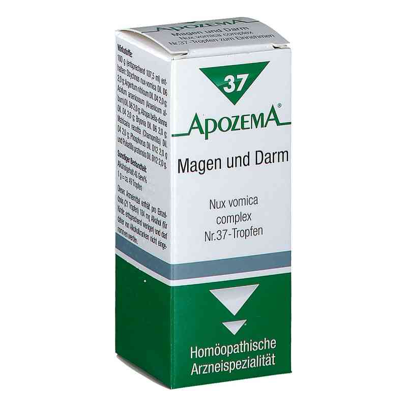 Apozema Magen und Darm Nux vomica complex Nummer 37 Tropfen 50 ml von APOMEDICA PHARMAZEUTISCHE PRODUK PZN 08200823