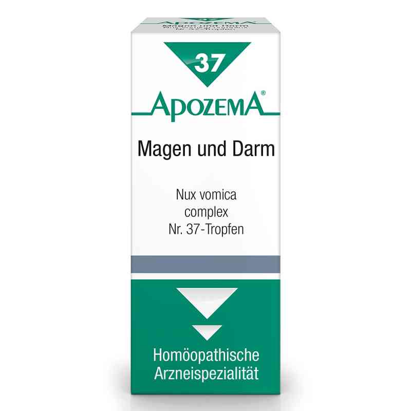 Apozema Magen und Darm Nux vomica complex Nummer 37 Tropfen 50 ml von APOMEDICA PHARMAZEUTISCHE PRODUKTE GMBH PZN 08200823