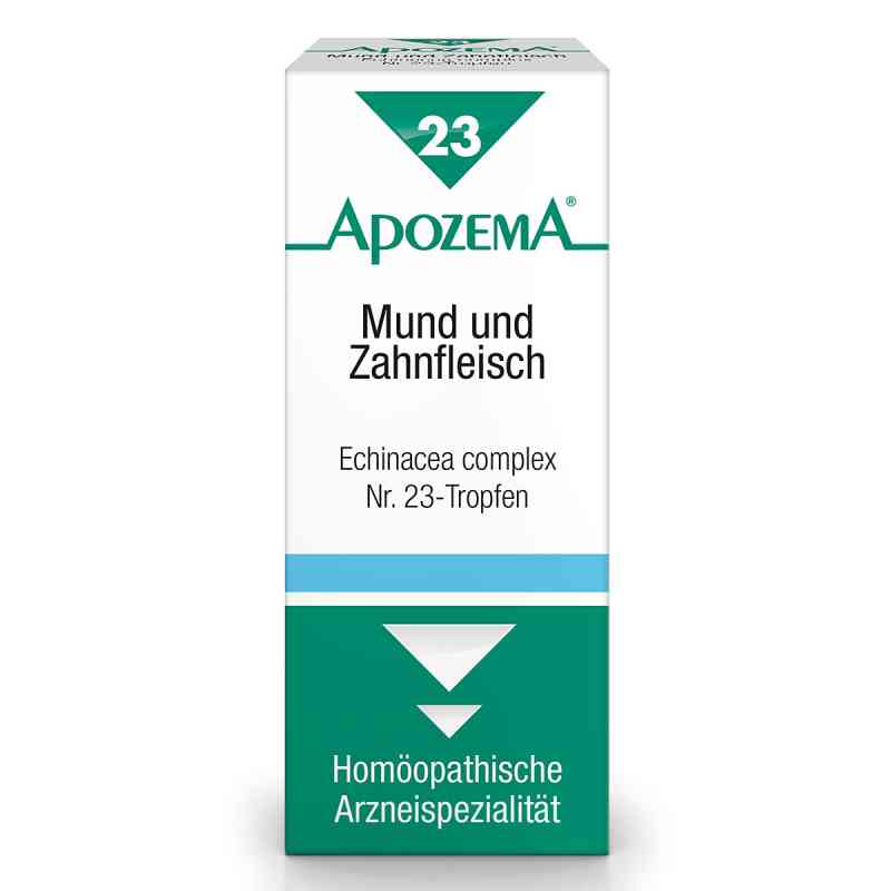 Apozema Mund und Zahnfleisch Echinacea complex Nummer 23 Tropfen 50 ml von APOMEDICA PHARMAZEUTISCHE PRODUKTE GMBH PZN 08200949