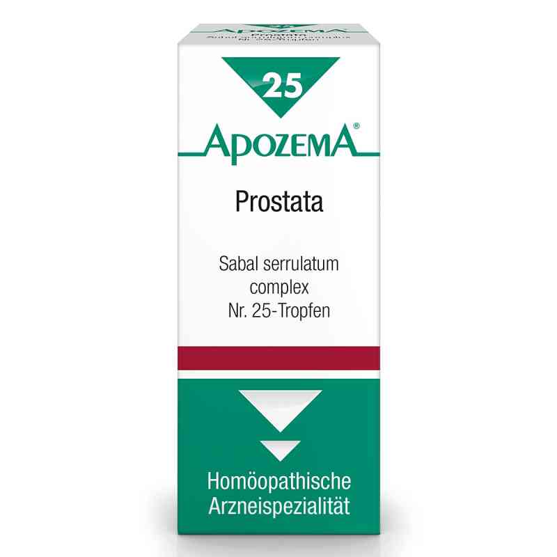 Apozema Prostata Sabal serrulatum complex Nummer 25 Tropfen 50 ml von APOMEDICA PHARMAZEUTISCHE PRODUKTE GMBH PZN 08200817