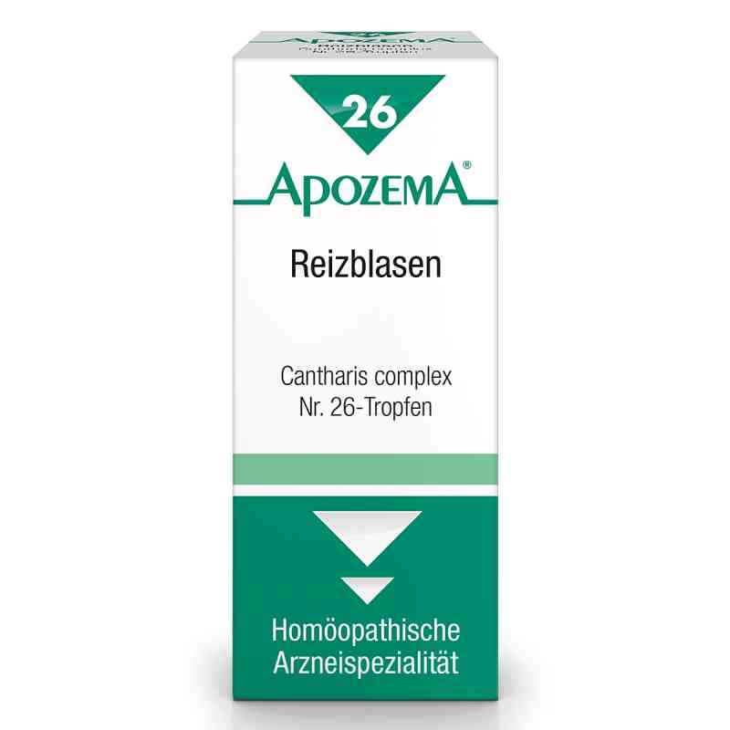 Apozema Reizblasen Cantharis complex Nummer 26 Tropfen 50 ml von APOMEDICA PHARMAZEUTISCHE PRODUKTE GMBH PZN 08200948