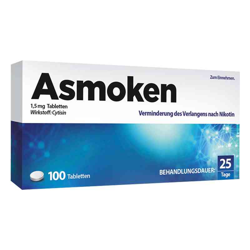 Asmoken 1,5mg Tabletten zur Rauchentwöhnung 100 stk von SANOVA PHARMA GESMBH, OTC PZN 08201679