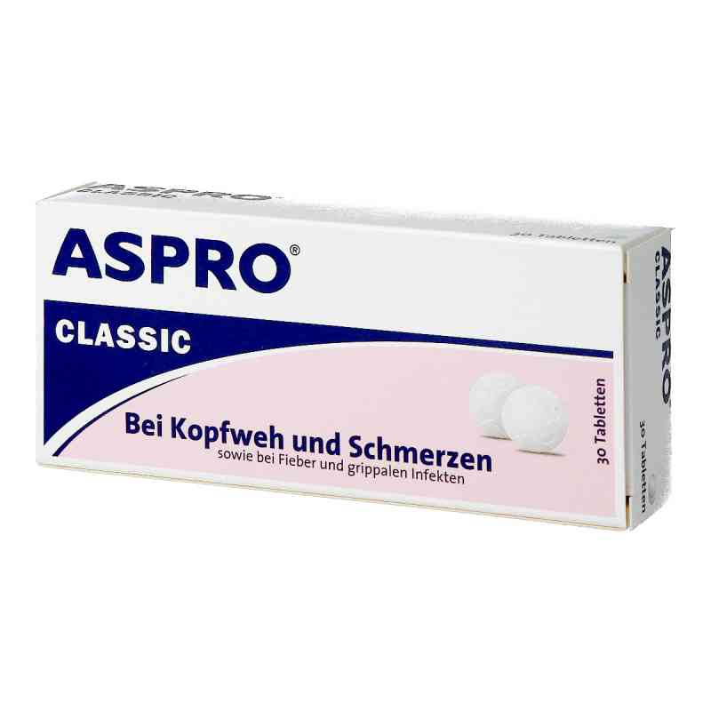 ASPRO Classic Tabletten 30 stk von M.C.M. KLOSTERFRAU HEALTHCARE GM PZN 08200046