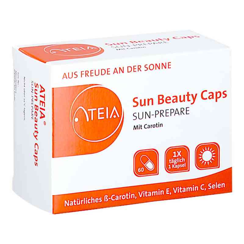 ATEIA Sun Beauty Caps mit Carotin 60 stk von KWIZDA KOSMETIK GMBH   PZN 08201208