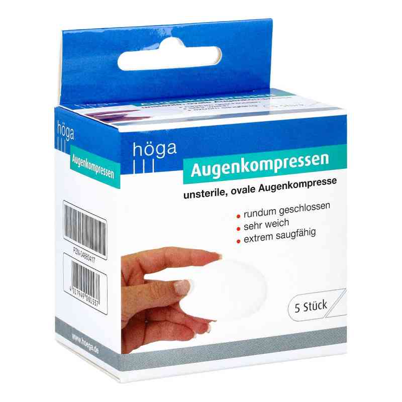 Augenkompressen 52x70mm geschlossen 5 stk von Höga-Pharm GmbH PZN 04880417