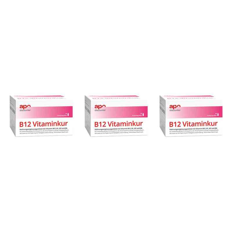 B12 Vitaminkur Trinkampullen von apodiscounter 3x30x7 ml von apo.com Group GmbH PZN 08102533