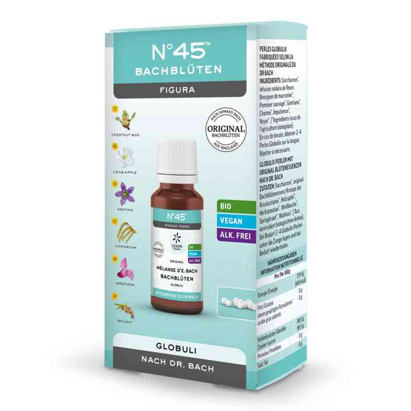 Bachblüten numero 45 Figura Globuli 20 g von Hager Pharma GmbH PZN 18601378