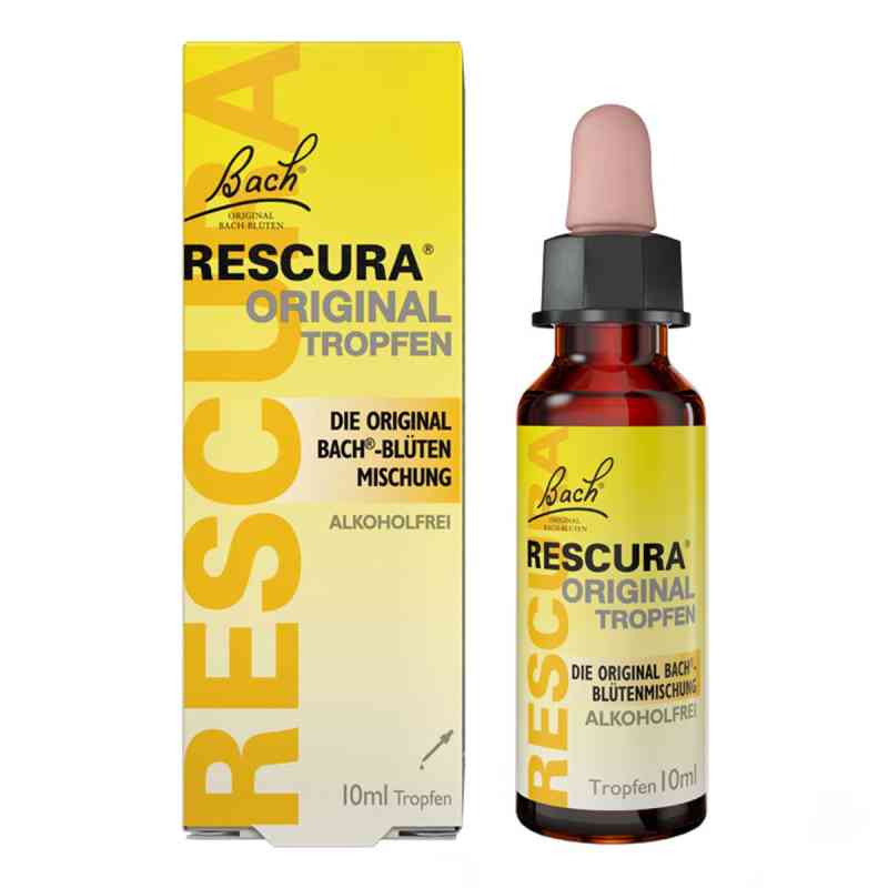 Bachblüten Original Rescura Tropfen alkoholfrei 10 ml von Nelsons GmbH PZN 16391801