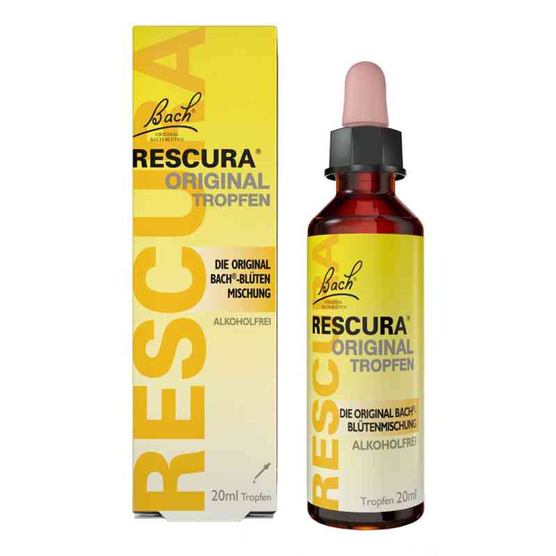 Bachblüten Original Rescura Tropfen alkoholfrei 20 ml von Nelsons GmbH PZN 16391818