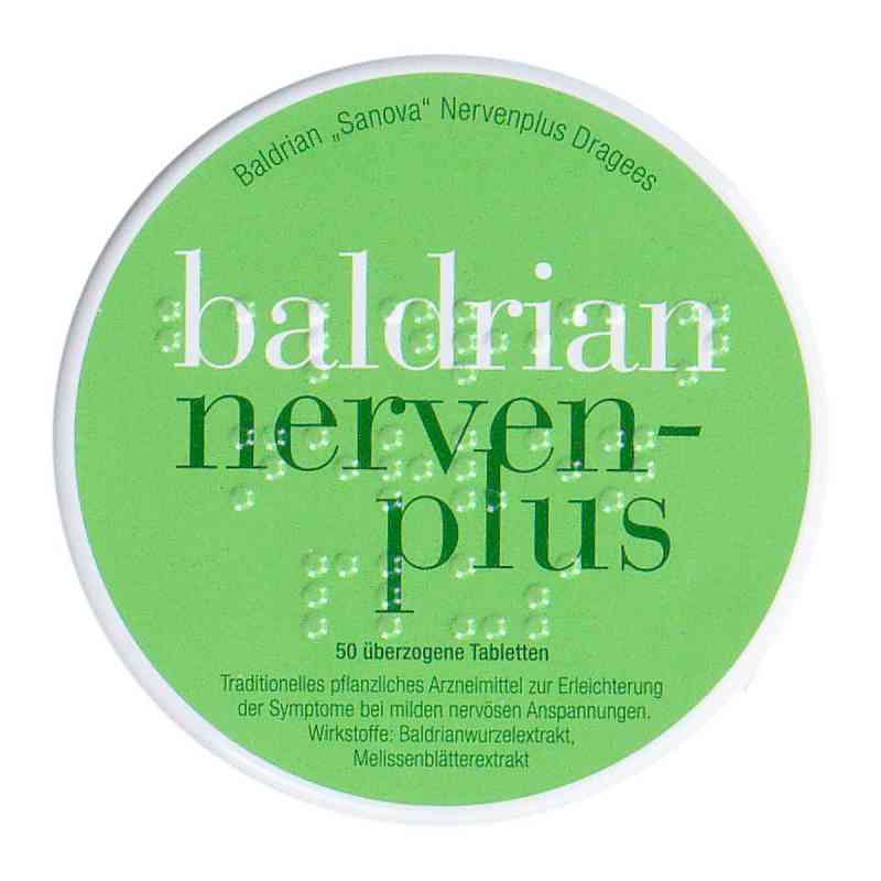 BALDRIAN SANOVA NERVENPLUS 50 stk von SANOVA PHARMA GESMBH, OTC PZN 08200444
