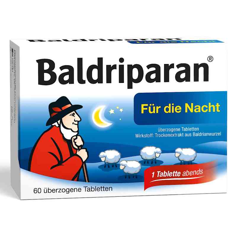Baldriparan für die Nacht Tabletten 60 stk von PHARMASGP GMBH PZN 08202015