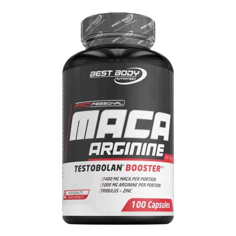 Bbn Professional Testobolan Maca Booster Kapseln 100 stk von Fitnesshotline GmbH PZN 13623984