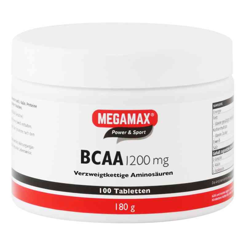 Bcaa 1200 mg Megamax Tabletten 100 stk von Megamax B.V. PZN 06735369