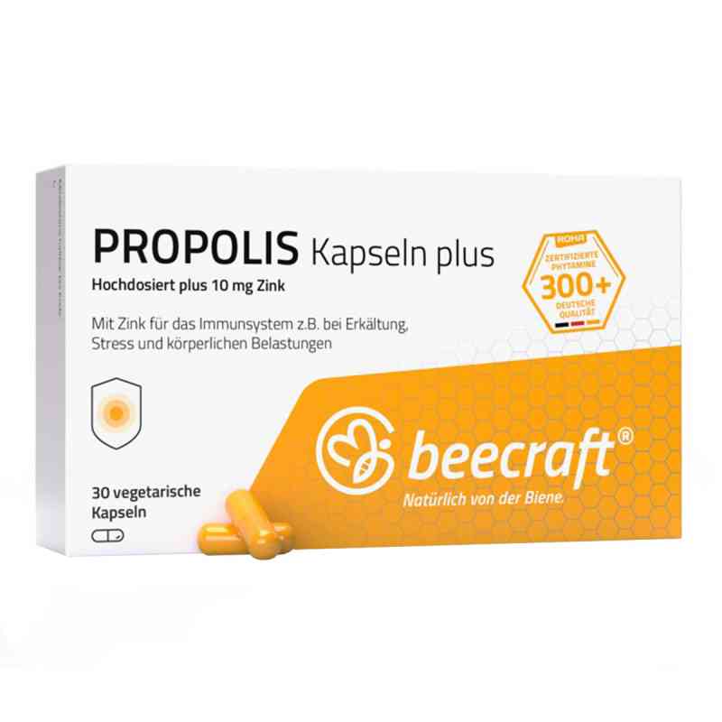 Beecraft Propolis Kapseln Plus 30 stk von Hansa Naturheilmittel GmbH PZN 16617180