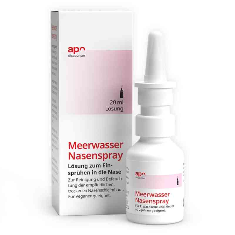Befeuchtendes Meerwasser Nasenspray von apodiscounter 20 ml von Pharma Aldenhoven GmbH & Co. KG PZN 18438889