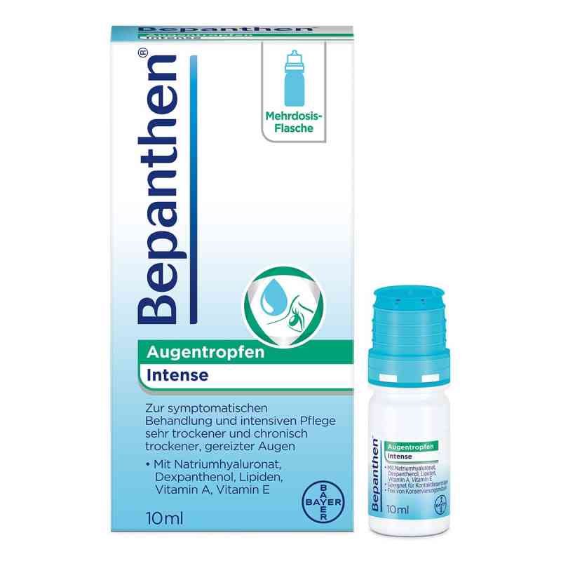 Bepanthen Augentropfen Intense 10 ml von Bayer Vital GmbH PZN 18878996