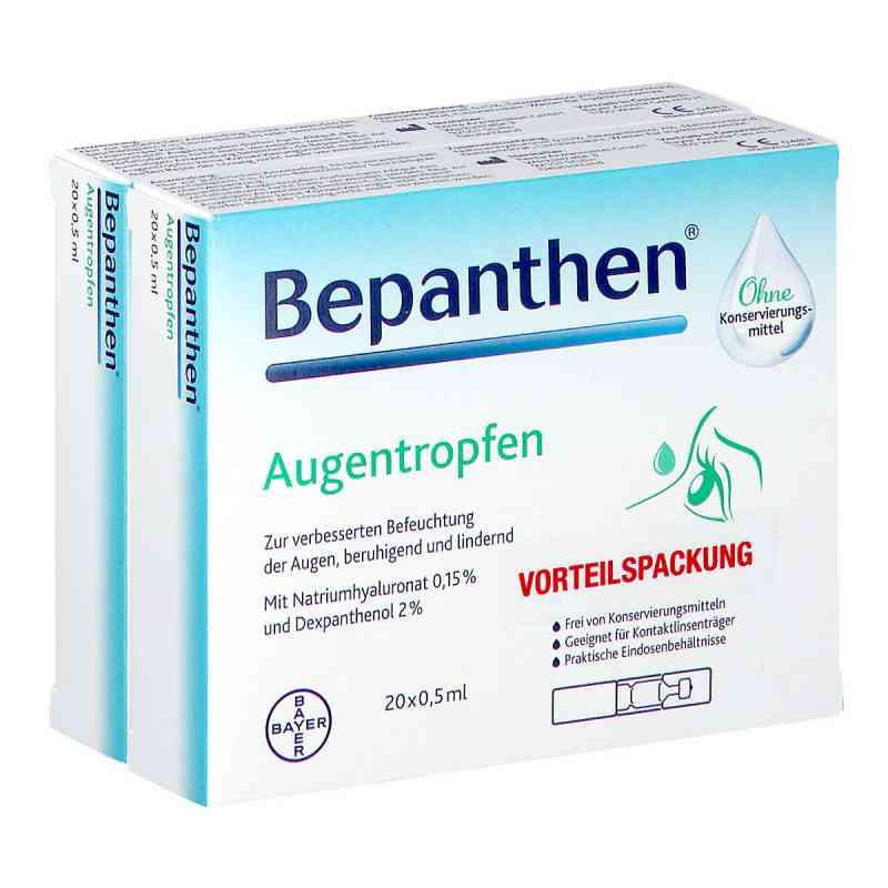 Bepanthen Einzeldosen Augentropfen 0,5ml 40 stk von BAYER AUSTRIA GMBH PZN 08200593