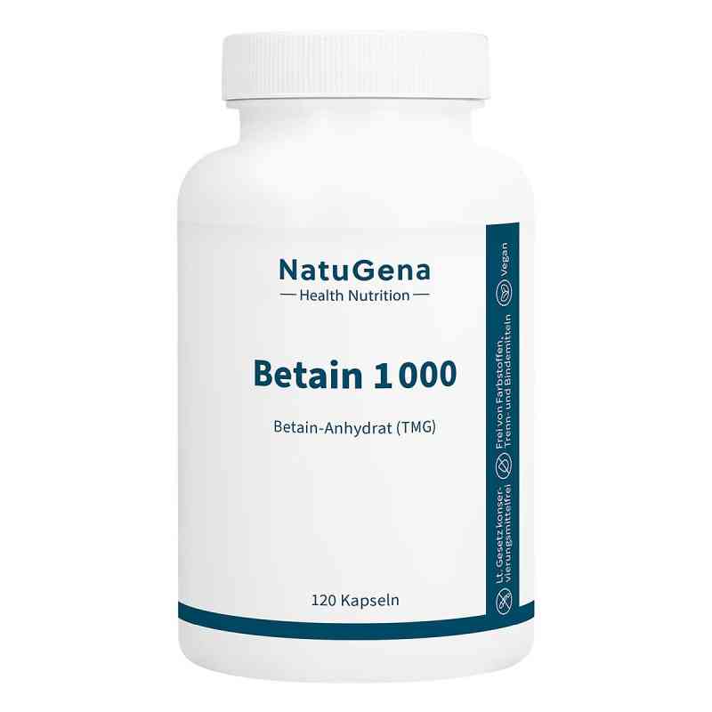Betain 1000 Tmg Vegan Kapseln 120 stk von NatuGena GmbH PZN 19474048