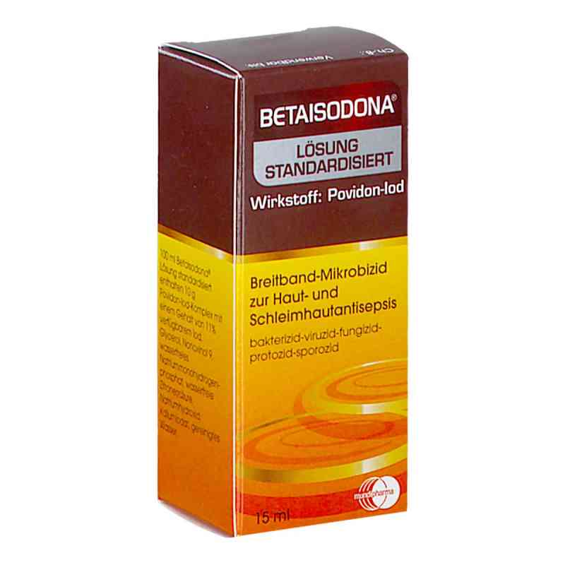Betaisodona Lösung Standardisiert 15 ml von HERMES ARZNEIMITTEL VERTRIEBSGESELLSCHAFT MBH PZN 08201330