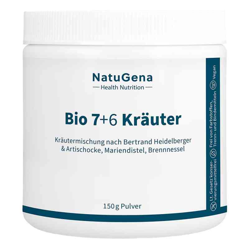 Bio 7+6 Kräuter Artischocke+mariendistel Veg.pulv. 150 g von NatuGena GmbH PZN 19400498