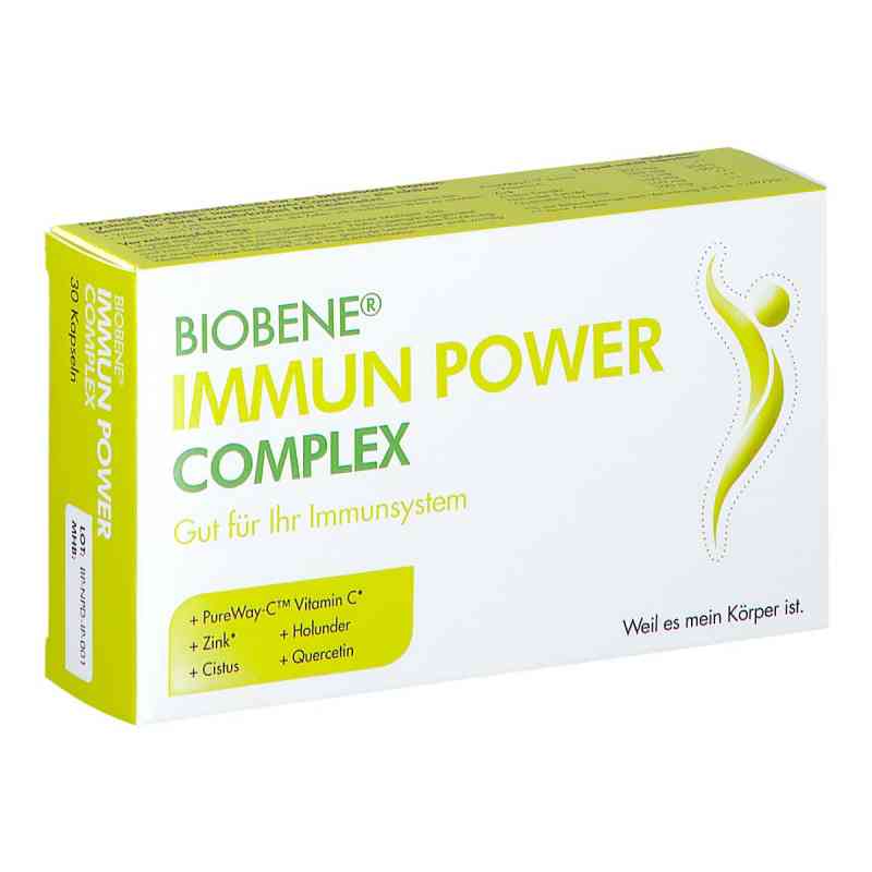 BIOBENE Immun Power Complex Kapsel 30 stk von BENE PHARMA PZN 08201077