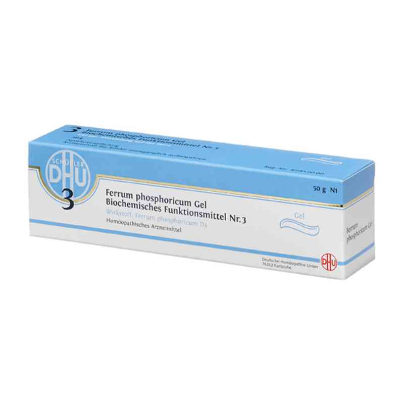 Biochemie Dhu 3 Ferrum phosphoricum D4 Gel 50 g von DHU-Arzneimittel GmbH & Co. KG PZN 11645929