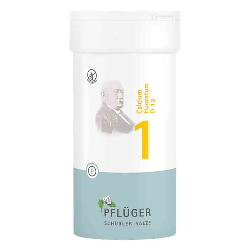 Biochemie Pflüger 1 Calcium fluoratum D12 Tabletten 400 stk von Homöopathisches Laboratorium Alexander Pflüger Gmb PZN 06318737