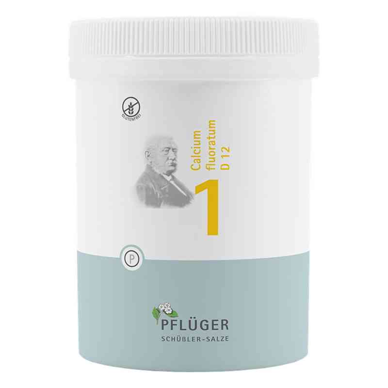 Biochemie Pflüger 1 Calcium fluor.D 12 Tabletten 1000 stk von Homöopathisches Laboratorium Alexander Pflüger Gmb PZN 06318743