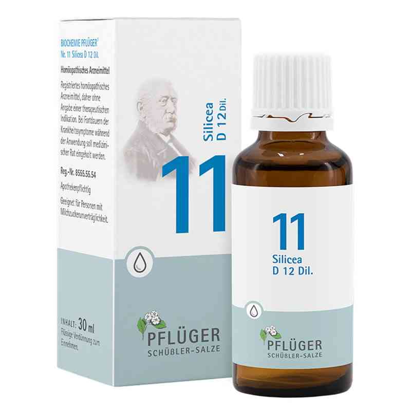 Biochemie Pflüger 11 Silicea D12 Tropfen 30 ml von Homöopathisches Laboratorium Alexander Pflüger Gmb PZN 06324755