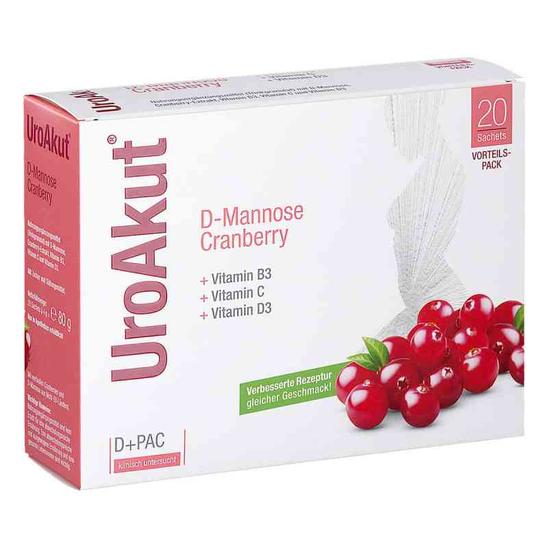 BIOGELAT UroAkut D-Mannose Cranberry 20 stk von KWIZDA PHARMA GMBH PZN 08202629