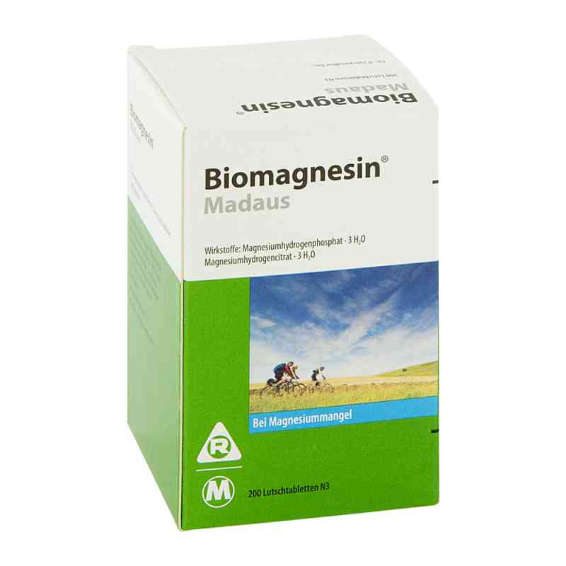 Biomagnesin Madaus Lutschtabletten 200 stk von Cooper Consumer Health Deutschland GmbH PZN 06195424