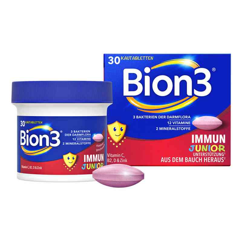 Bion3 Immun Junior Kautabletten 30 stk von WICK Pharma - Zweigniederlassung der Procter & Gam PZN 18860186