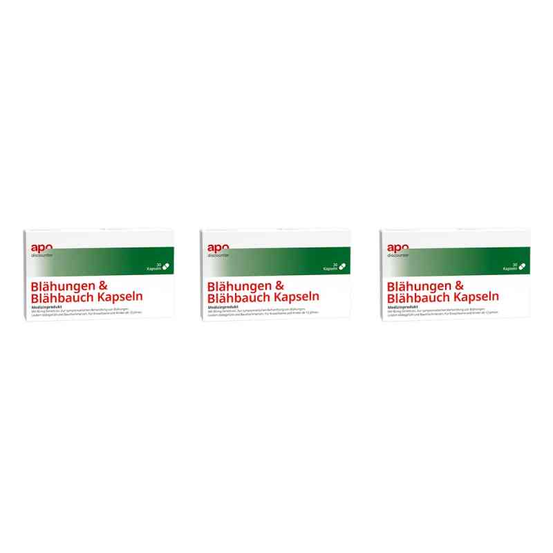 Blähungen & Blähbauch Kapseln von apodiscounter 3x30 stk von PK Benelux Pharma Care BV PZN 08102753