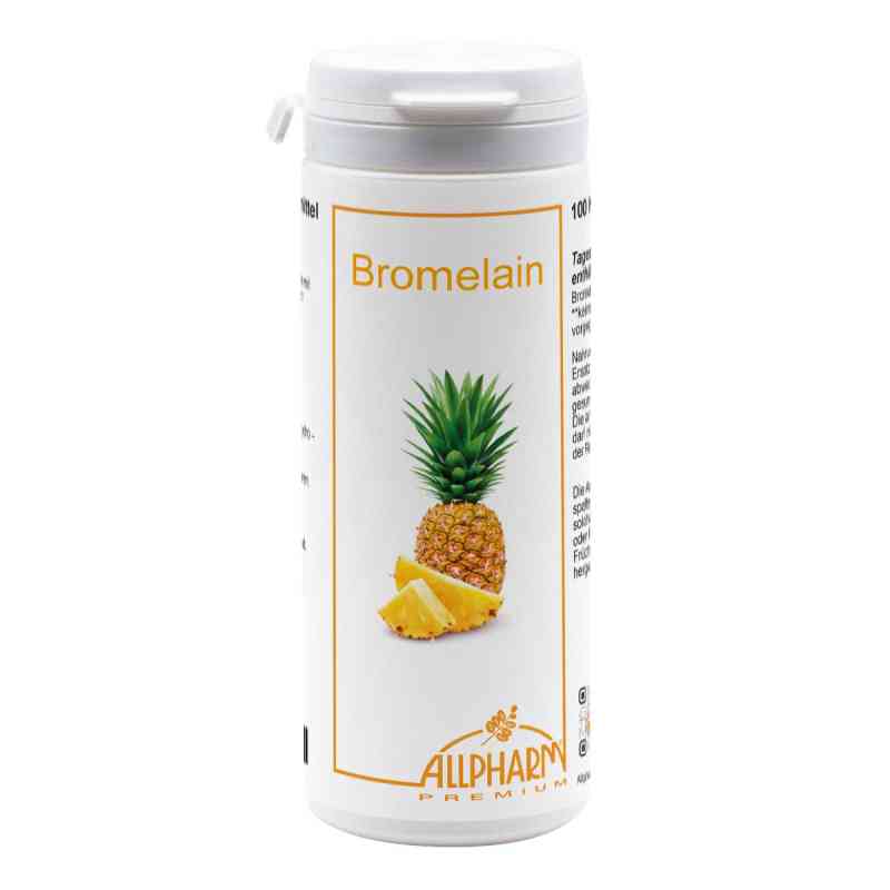 Bromelain Enzym Kapseln 100 stk von ALLPHARM Vertriebs GmbH PZN 03404235