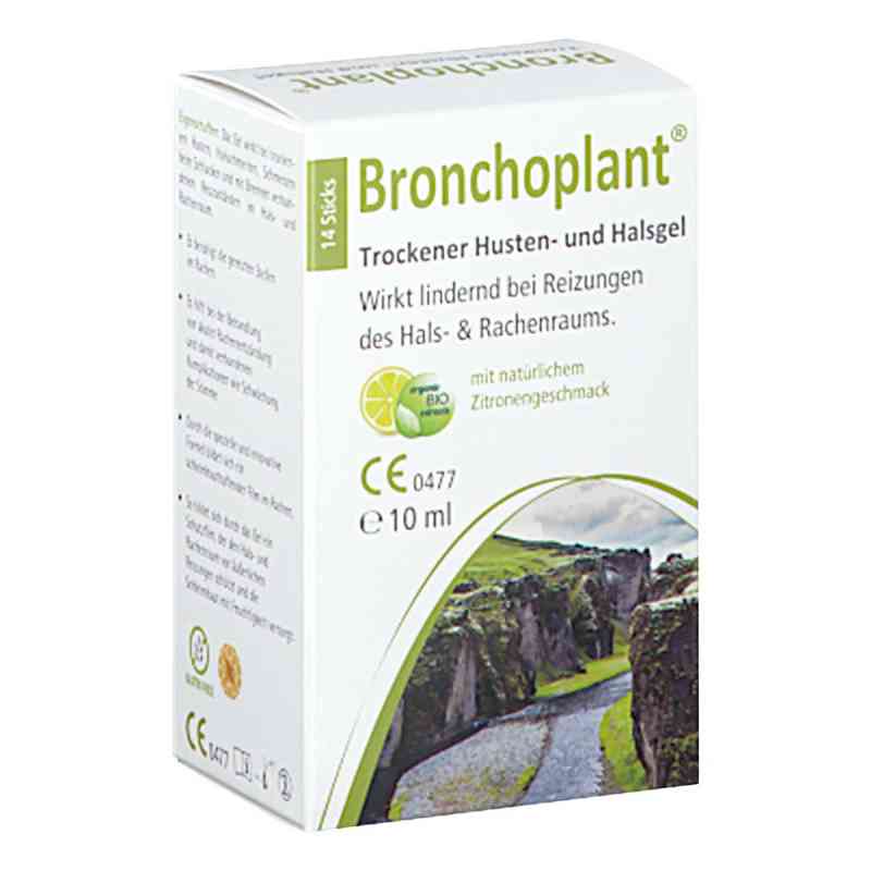Bronchoplant Trockener Husten und Hals Gel 14 stk von ECA-MEDICAL HANDELSGMBH PZN 08201931