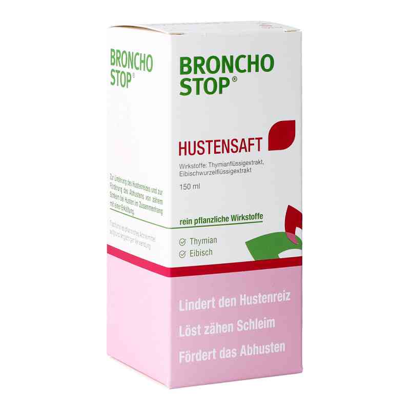 BRONCHOSTOP Hustensaft 150 ml von KWIZDA PHARMA GMBH PZN 08200000