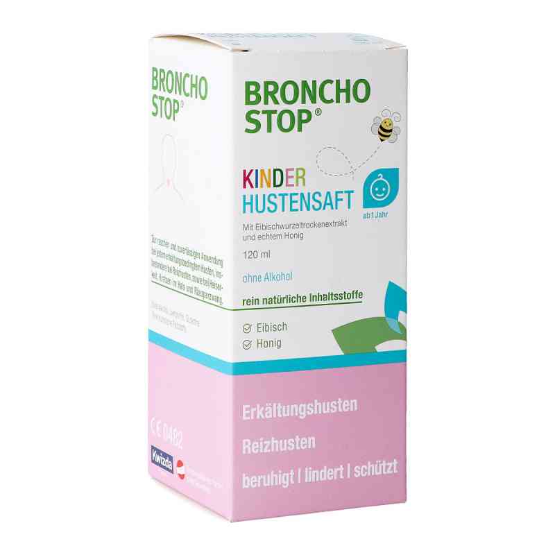 BRONCHOSTOP Kinder Hustensaft 120 ml von KWIZDA PHARMA GMBH PZN 08200093