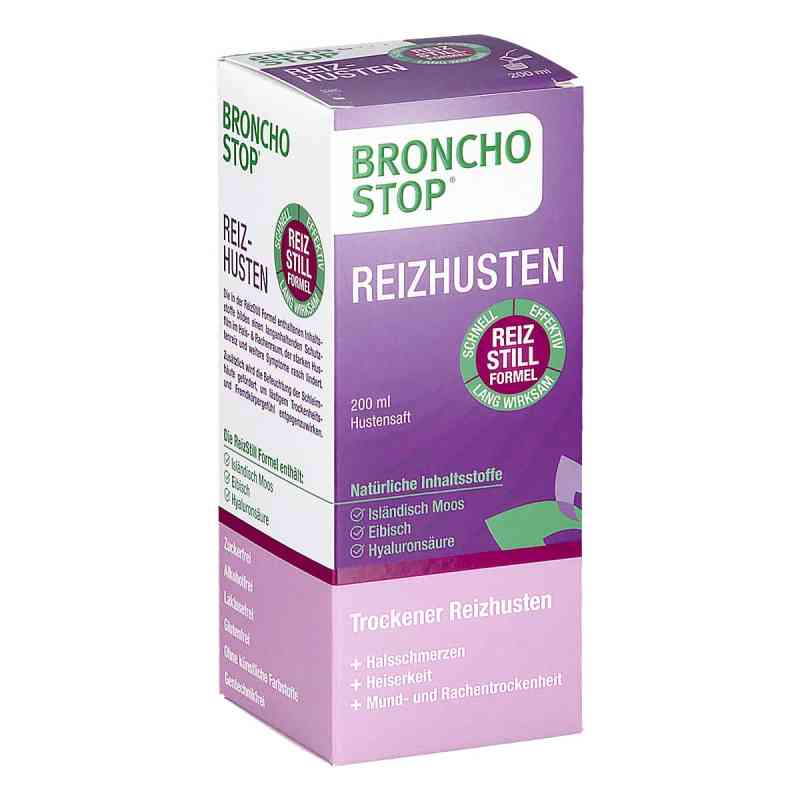 BRONCHOSTOP Reizhusten Saft 200 ml von KWIZDA PHARMA GMBH PZN 08202628