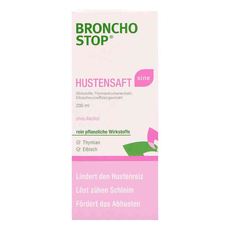 BRONCHOSTOP sine Hustensaft 200 ml von KWIZDA PHARMA GMBH PZN 08200074